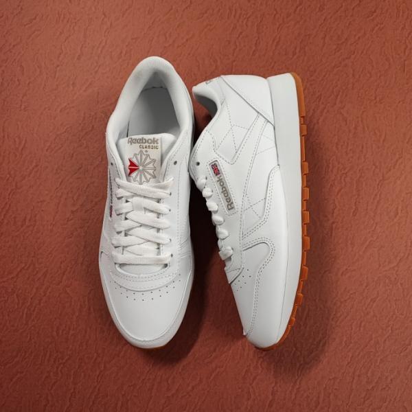 Reebok（リーボック） CLASSIC LEATHER SHOES(クラシック レザー) GY0952 ホワイト/グレー/ガム / Reebok（ﾘｰﾎﾞｯｸ） NEXT FOCUS