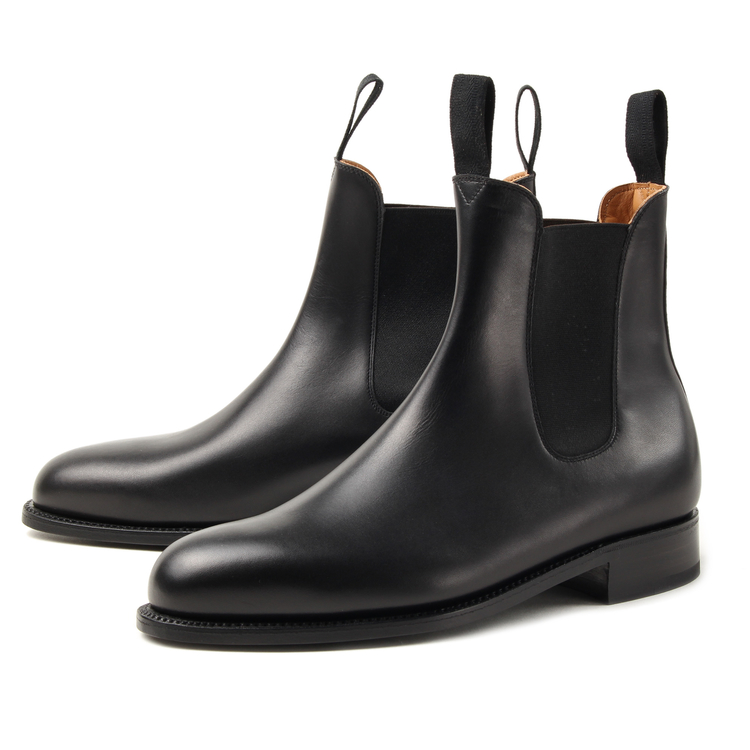 J.M.WESTON(ｼﾞｪｲｴﾑｳｴｽﾄﾝ) |J.M. WESTON ジェイエムウエストン Chelsea boots 705 11391017051F チェルシーブーツ ブラック
