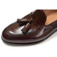 Crockett & Jones(ｸﾛｹｯﾄｱﾝﾄﾞｼﾞｮｰﾝｽﾞ) |Crockett & Jones(クロケットアンドジョーンズ) CAVENDISH(キャベンディッシュ) 29376A-B02L1 ダークブラウンバーニッシュドカーフ