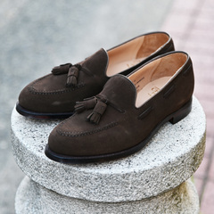 Crockett & Jones(ｸﾛｹｯﾄｱﾝﾄﾞｼﾞｮｰﾝｽﾞ) |Crockett & Jones クロケットアンドジョーンズ CAVENDISH 2 キャベンディッシュ 2 29376A-J02L1 ダークブラウンカーフスエード