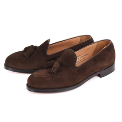 Crockett & Jones(ｸﾛｹｯﾄｱﾝﾄﾞｼﾞｮｰﾝｽﾞ) |Crockett & Jones クロケットアンドジョーンズ CAVENDISH 2 キャベンディッシュ 2 29376A-J02L1 ダークブラウンカーフスエード