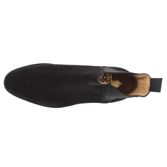 Crockett & Jones(ｸﾛｹｯﾄｱﾝﾄﾞｼﾞｮｰﾝｽﾞ) |Crockett & Jones クロケットアンドジョーンズ CHELSEA 8 チェルシー 8 25887A-S01C1 ブラックスエード