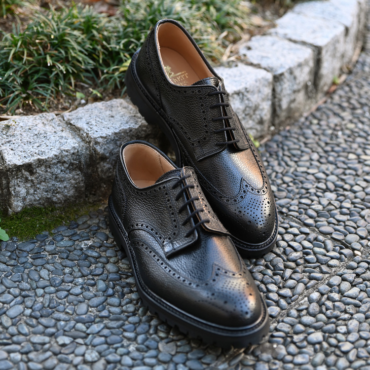 つま先ラウンドトゥCROCKETT\u0026JONES　TAVISTOCK UK size 7 1/2