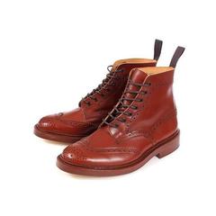 Trickers(ﾄﾘｯｶｰｽﾞ) |大きいサイズ Tricker's（トリッカーズ） カントリーブーツ M2508L Marron Antique（マロンアンティーク）