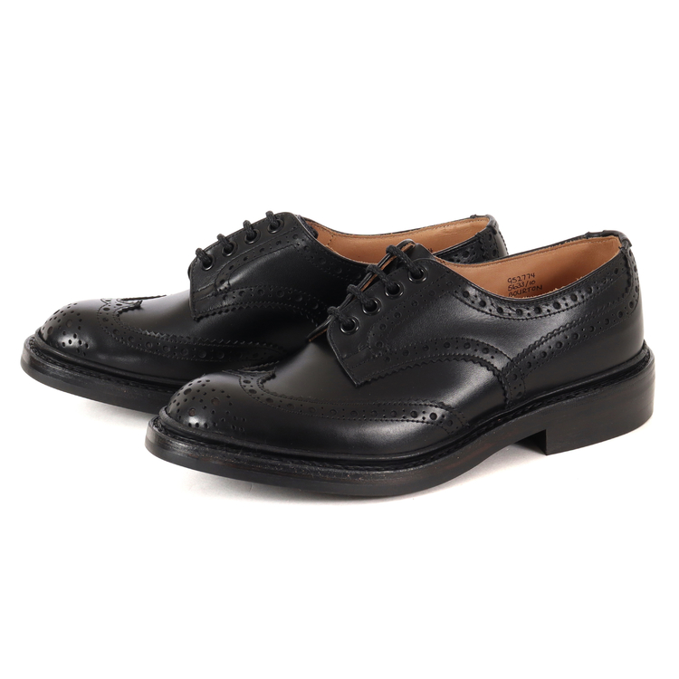 Trickers(ﾄﾘｯｶｰｽﾞ) |大きいサイズ【28.5cm】Trickers トリッカーズ COUNTRY BOURTON カントリーバートン ダイナイトソールM5633 ブラック