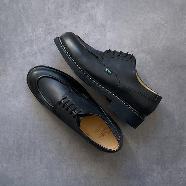 Paraboot (パラブーツ) CHAMBORD(シャンボード) 710709 NOIRE-LIS NOIR / Paraboot（ﾊﾟﾗﾌﾞｰﾂ）  | NEXT FOCUS ONLINE STORE