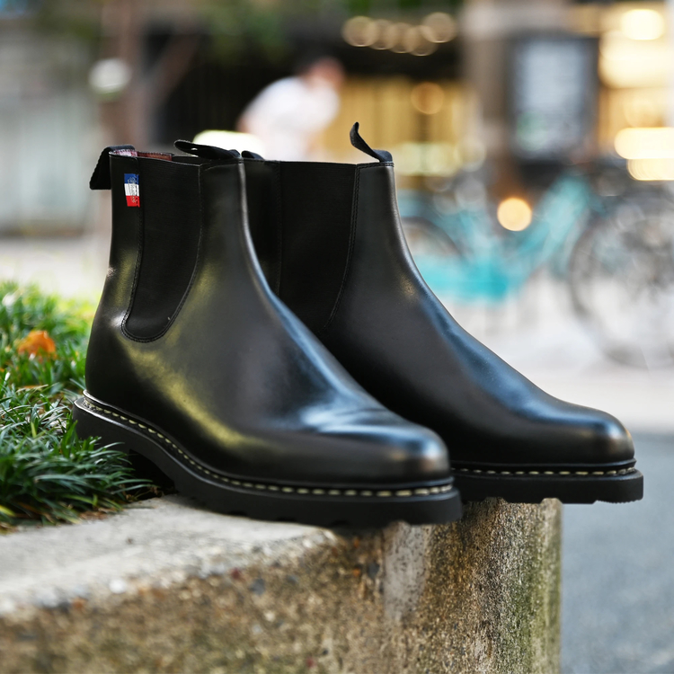 Paraboot(ﾊﾟﾗﾌﾞｰﾂ) |Paraboot パラブーツ ELEVAGE BBR エレヴァージュ BBR 201112 LIS NOIR ブラック