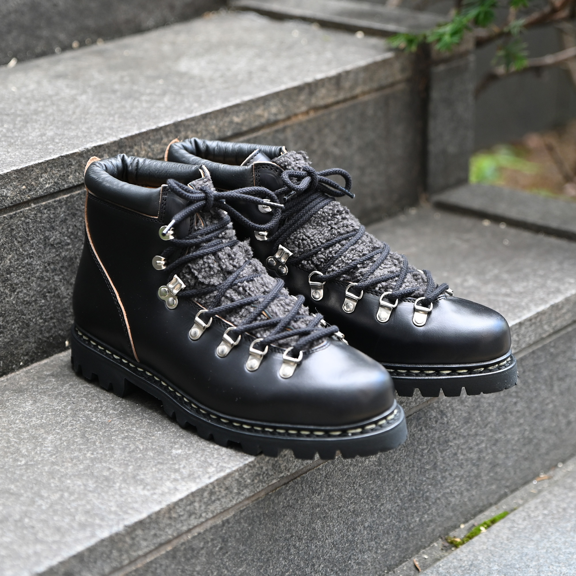 Paraboot パラブーツ AVORIAZ MOUTON アヴォリアーズ ムートン 211612 CHROMEX NOIR ブラック