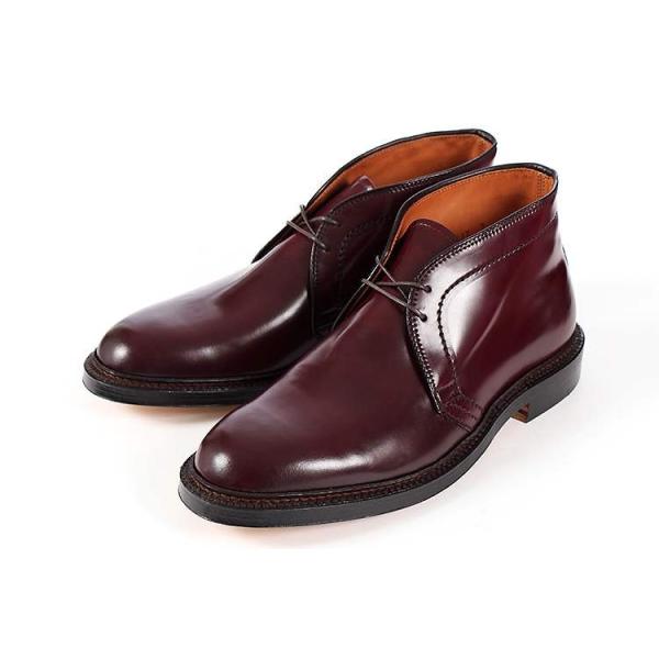 Alden オールデン CHUKKA BOOTS CORDOVAN チャッカブーツ コードバン 1339 D バーガンディー / Alden（ ｵｰﾙﾃﾞﾝ） | NEXT FOCUS ONLINE STORE