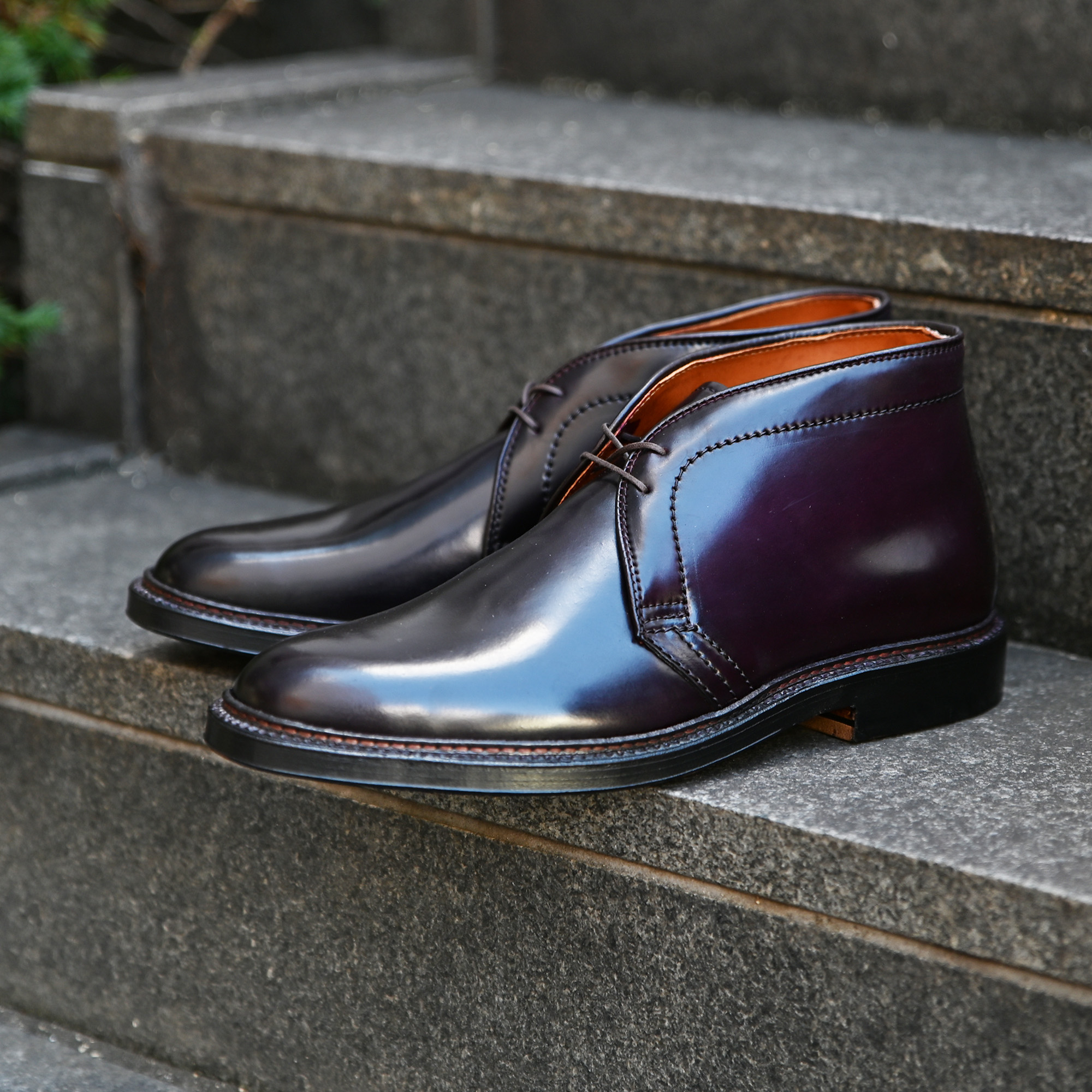 Alden(オールデン) CHUKKA BOOTS CORDOVAN(チャッカブーツ コードバン ...