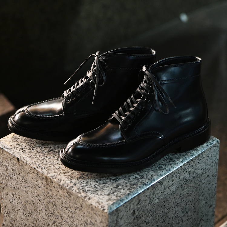 Alden(ｵｰﾙﾃﾞﾝ) |Alden(オールデン) TANKER BOOT CORDOVAN(タンカーブーツ コードバン) 40219H ブラック