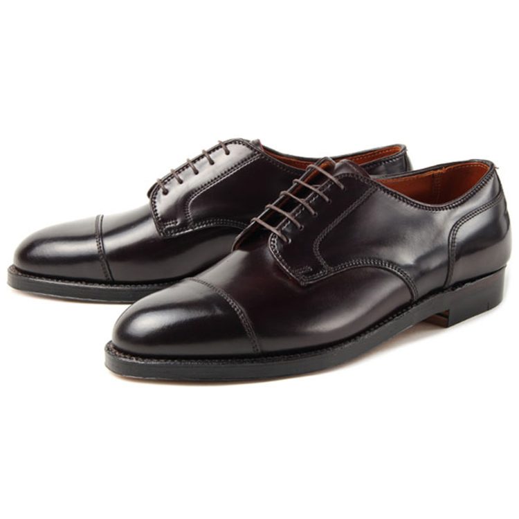 オールデン　2160 コードバン Alden オールデン CORDOVAN STRAIGHT TIP BLUCHER コードバン