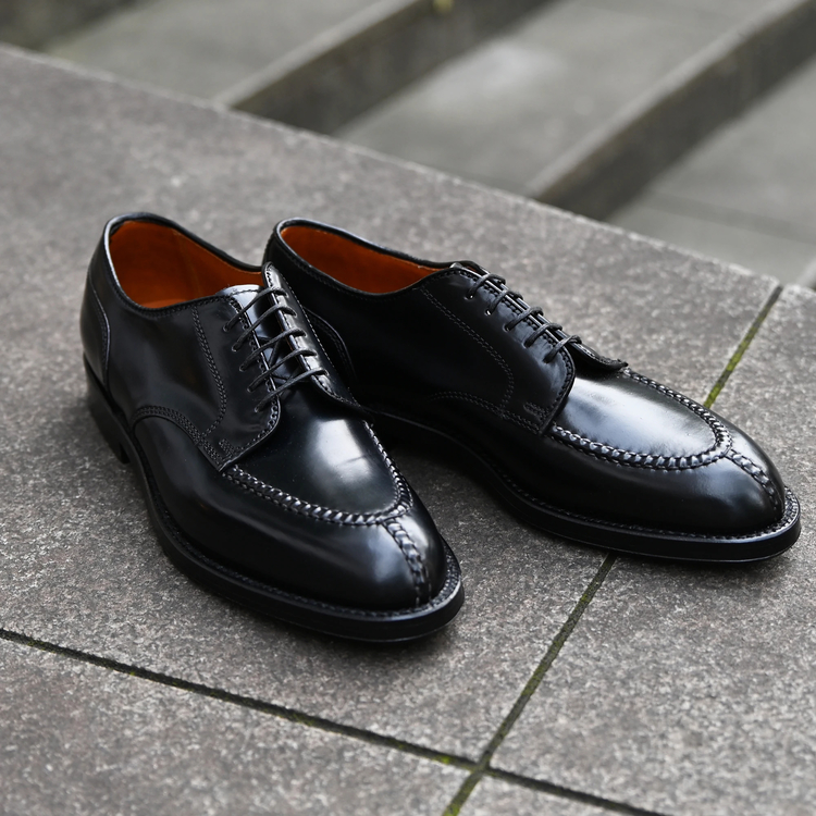 大きいサイズ【28cm】Alden オールデン Norwegian Front Blucher Oxford ノルウェージャン フロント ブラッチャー  オックスフォード 2211 ブラック / Alden（ｵｰﾙﾃﾞﾝ） | NEXT FOCUS ONLINE STORE