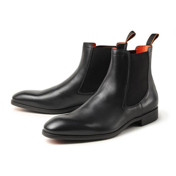 Santoni（サントーニ） メンズ サイドゴアブーツ MGSI13414 ブラック / Santoni（ｻﾝﾄｰﾆ） | NEXT FOCUS  ONLINE STORE