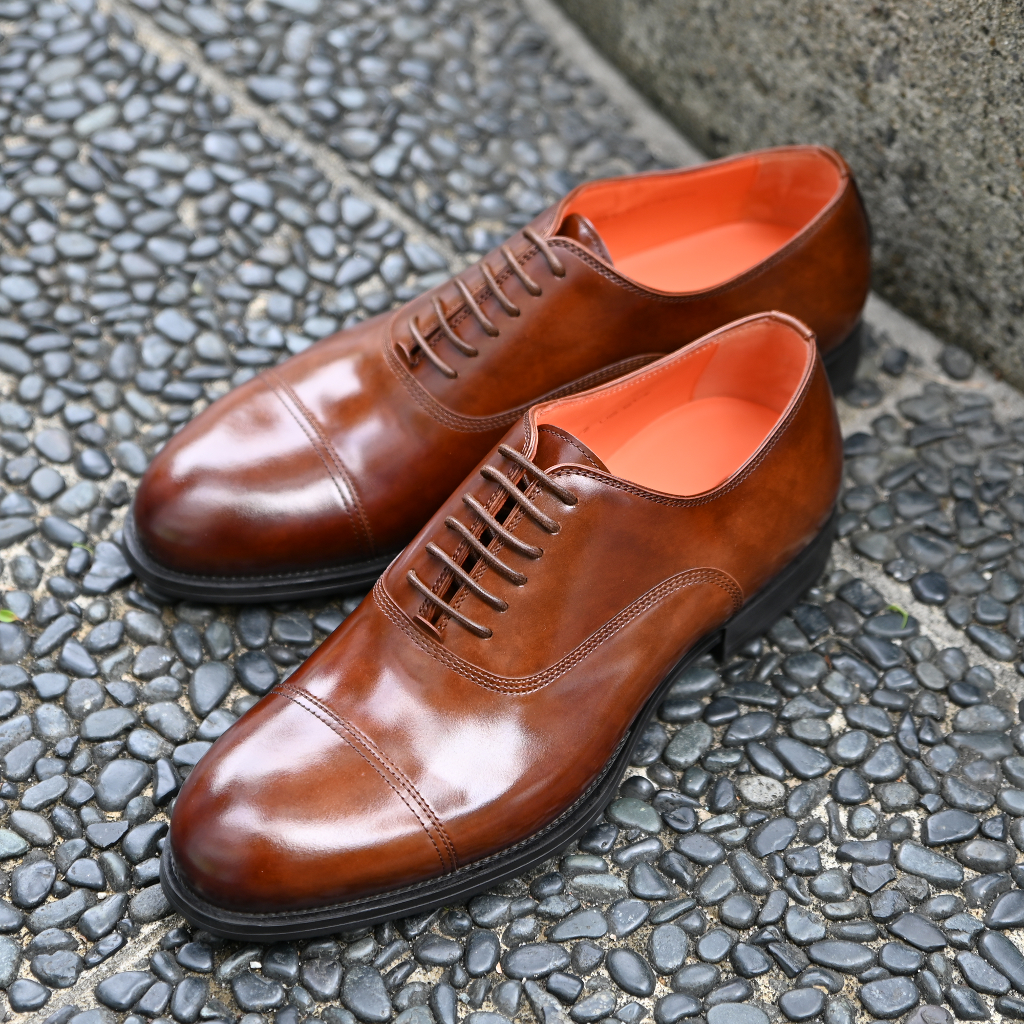 ビジネスシューズ 革靴 Santoni サントーニ - ドレス/ビジネス