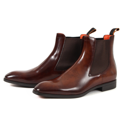 Santoni(ｻﾝﾄｰﾆ) |Santoni サントーニ メンズ サイドゴアブーツ MGSI13414 ブラウン