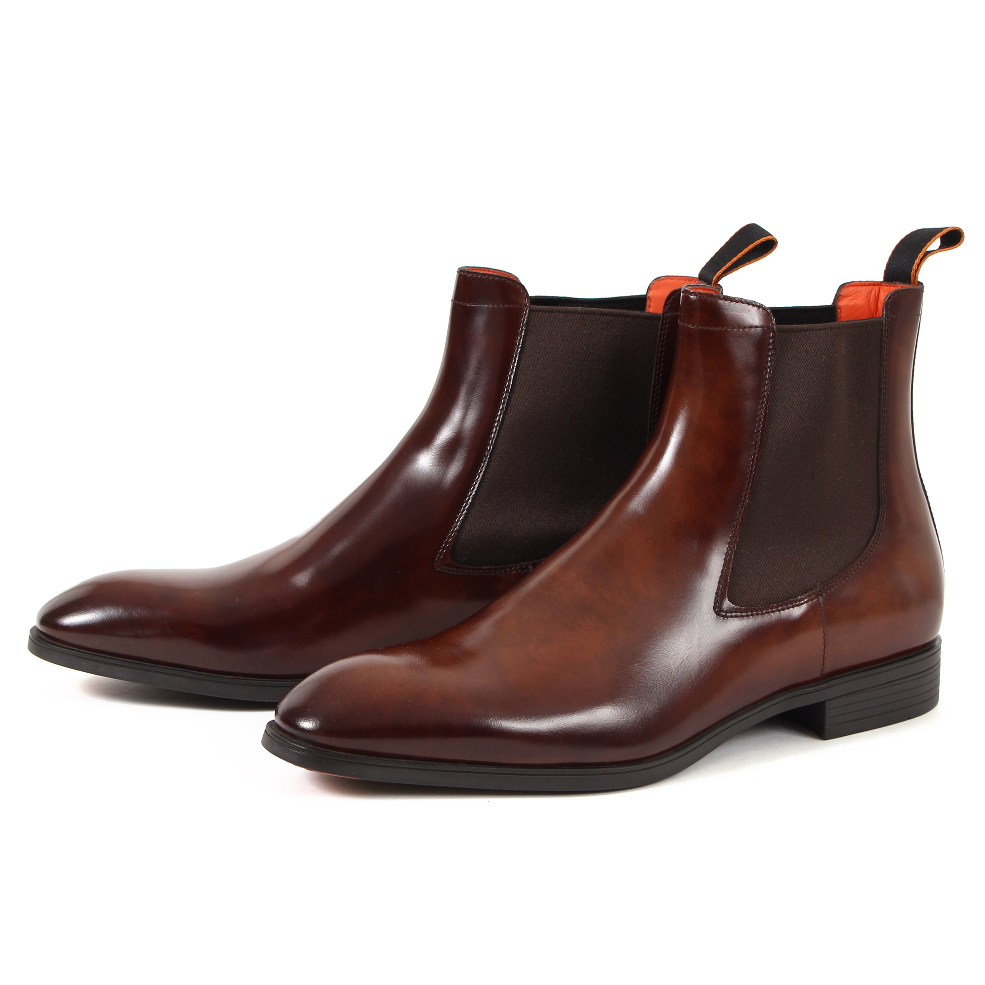 Santoni - 新品 SANTONI サントーニ サイドゴアブーツ フルブローグ ウィングチップの通販 by ルイス｜サントーニならラクマ -  ブーツ