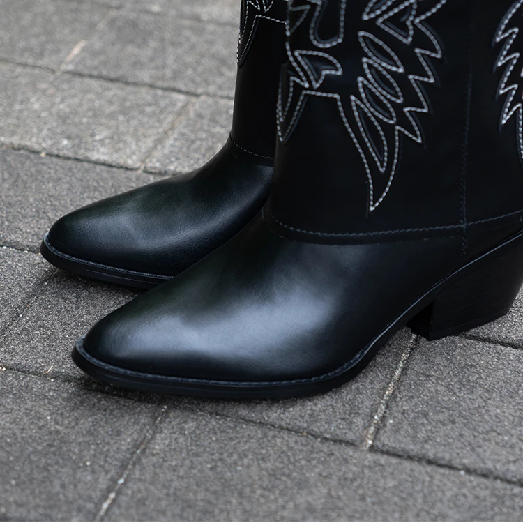 GUESS ゲス RAEGAN3 ウエスタンブーツ ブラック / GUESS（ｹﾞｽ） | 靴の