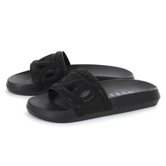 サンダル 黒 24cm スケッチャーズ スリップイン サンダル 24cm 黒 スケッチャーズ