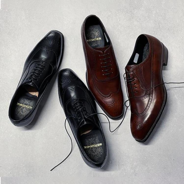 SHETLANDFOX シェットランドフォックス ビジネスシューズ 革靴 