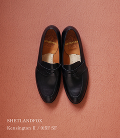 SHETLANDFOX(ｼｪｯﾄﾗﾝﾄﾞﾌｫｯｸｽ) |【国内正規品】SHETLANDFOX シェットランドフォックス ケンジントンⅡ ローファー 015F SF ブラック
