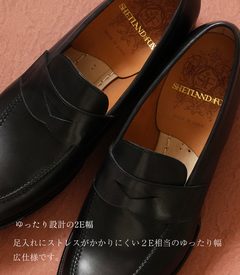 SHETLANDFOX(ｼｪｯﾄﾗﾝﾄﾞﾌｫｯｸｽ) |【国内正規品】SHETLANDFOX シェットランドフォックス ケンジントンⅡ ローファー 015F SF ブラック