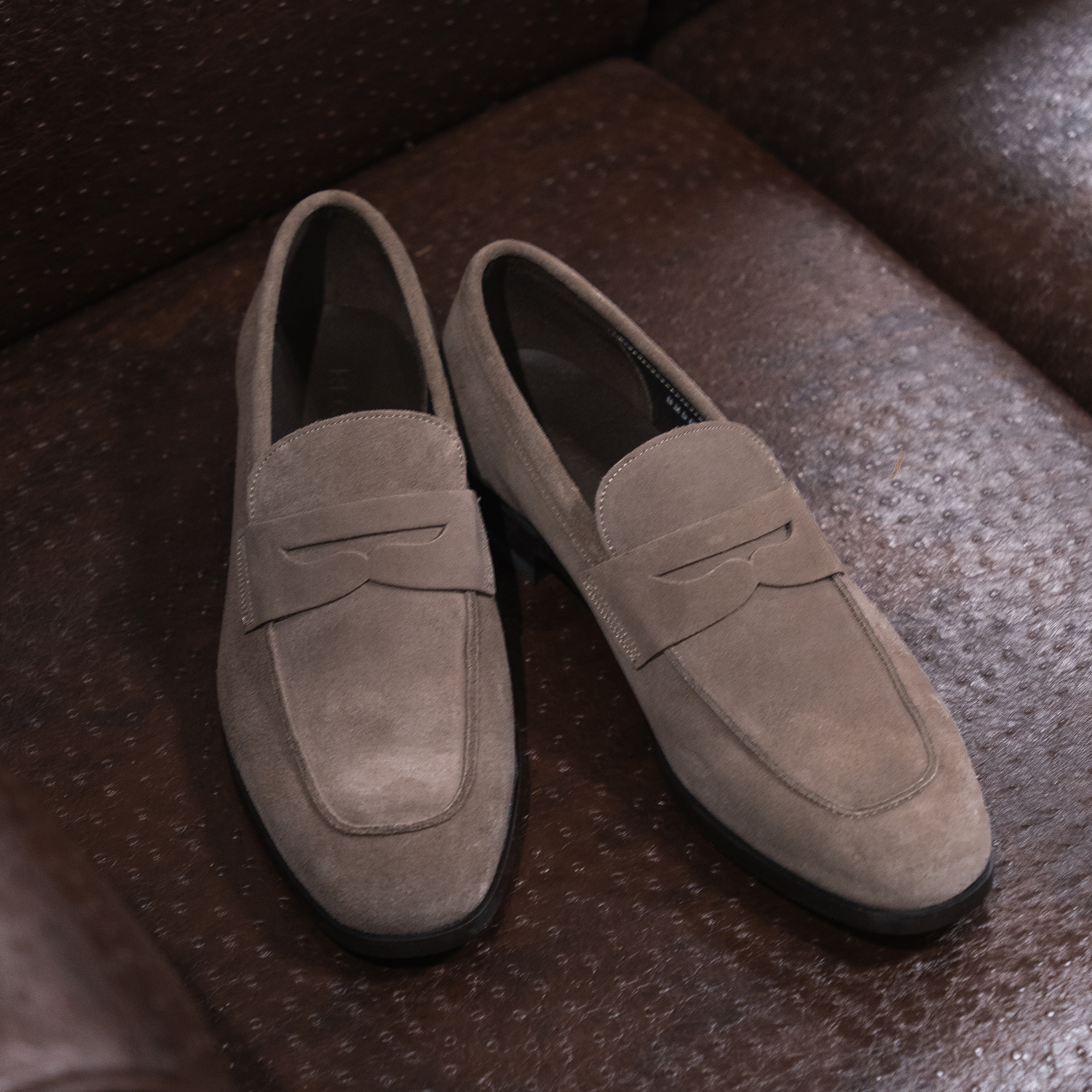 グレー スエード ローファー REGAL 国内正規品】REGAL リーガル メンズ スエードローファー 23HL BL