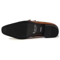 madras(ﾏﾄﾞﾗｽ) |【国内正規品】 BLACK LIST by MADRAS(ブラックリスト バイ マドラス) メンズ ビジネスシューズ モンクストラップ BC6006 ライトブラウン