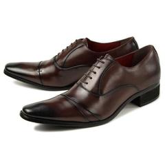 madras(ﾏﾄﾞﾗｽ) |【国内正規品】 BLACK LIST by MADRAS(ブラックリスト バイ マドラス) メンズ ビジネスシューズ ストレートチップ BC6007 ダークブラウン