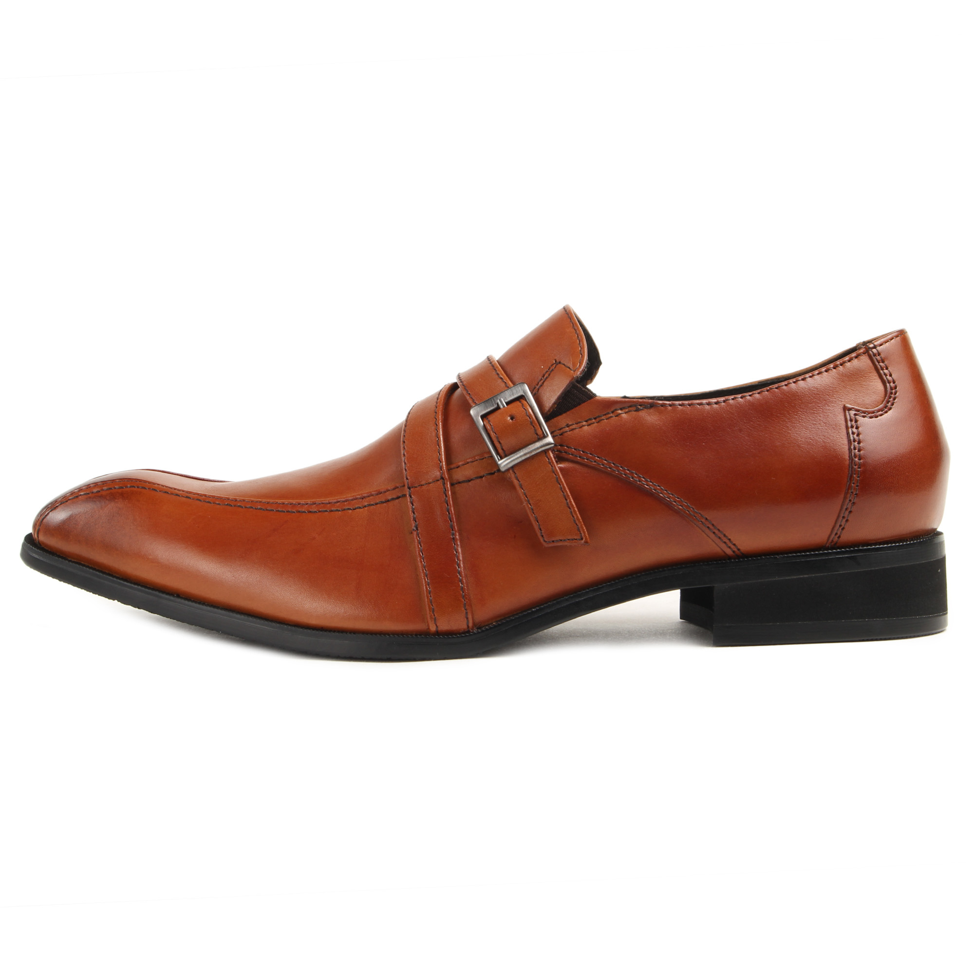 マドラス ヴィアカミーノ ダブルモンクシューズ　25.5センチEEE 革靴　茶色 国内正規品】Via Cammino by MADRAS(ヴィア カミーノ バイ マドラス