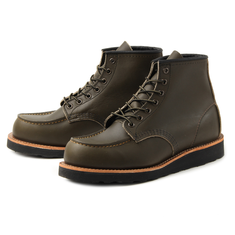 Red Wing(ﾚｯﾄﾞｳｨﾝｸﾞ) |【国内正規品】Red Wing レッドウィング 6inch CLASSIC MOC 6インチ クラシックモック 8828 アルパイン