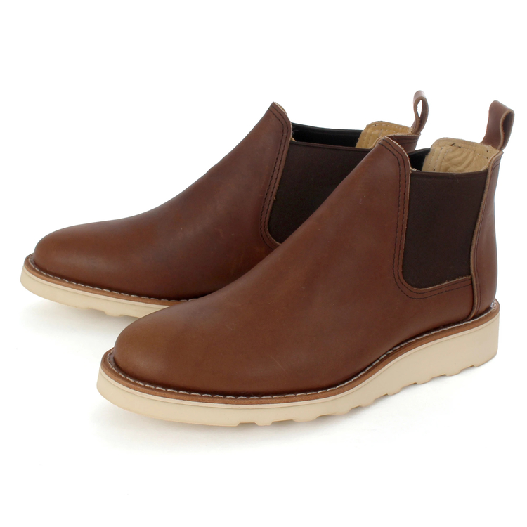 Red Wing(ﾚｯﾄﾞｳｨﾝｸﾞ) |【国内正規品】Red Wing レッドウィング W CLASSIC CHELSEA ウィメンズ クラシックチェルシー 3445 アンバー