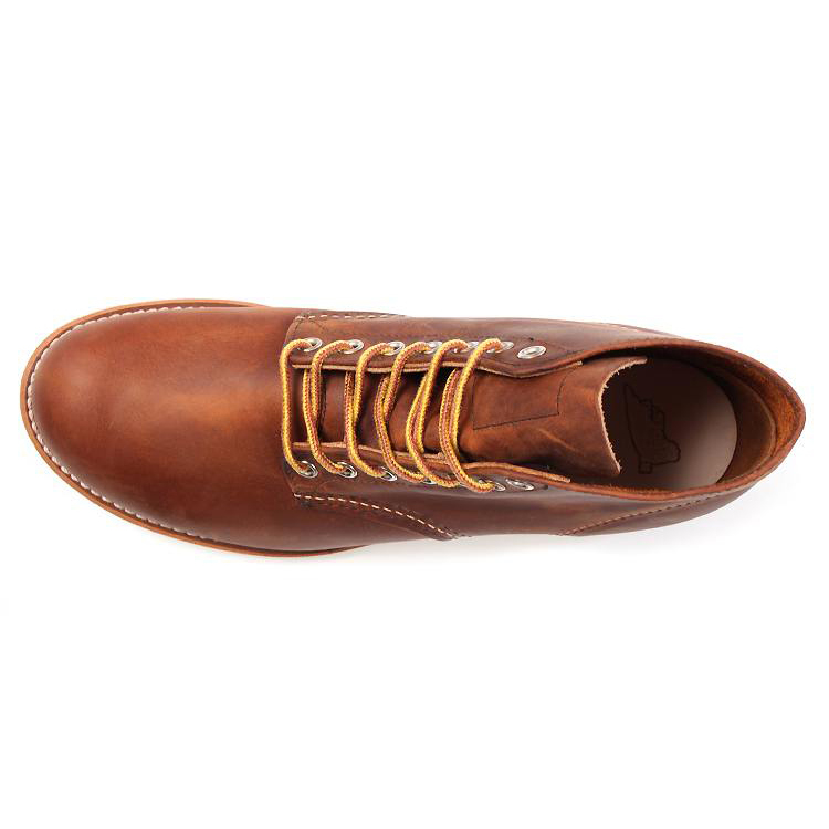 レッドウィング US6D 赤茶9111 日本サイズ24.5cm 美品 レッドウィング