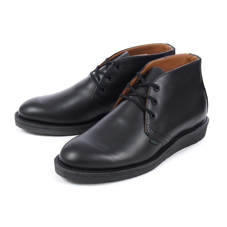 Red Wing(ﾚｯﾄﾞｳｨﾝｸﾞ) |【国内正規品】Red Wing レッドウィング POSTMAN CHUKKA ポストマン チャッカ 9196 ブラック