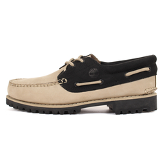 Timberland(ﾃｨﾝﾊﾞｰﾗﾝﾄﾞ) |Timberland ティンバーランド 3EYE LUG HANDSEWN BOAT SHOE スリーアイ ラグ ハンドソーン ボートシューズ 0A5RH8 ブラック/ライトブラウン