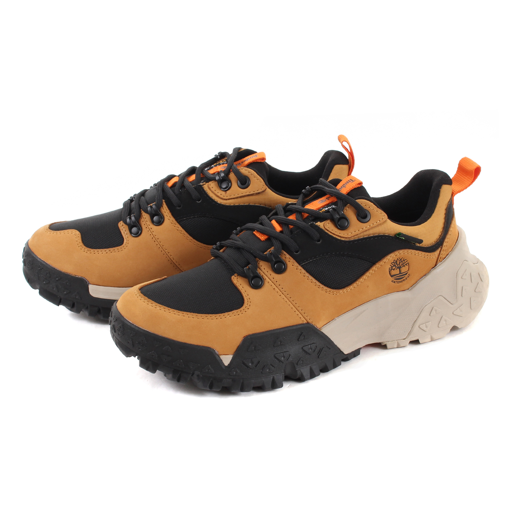 Timberland メンズ モーション スクランブル ミッド レースアップ 防水 ハイキングブーツ, ウィートヌバック, 10.5 モーション スクランブル ロー ウォータープルーフ ハイキング ブーツ