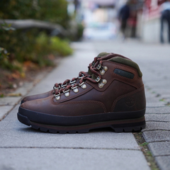 Timberland(ﾃｨﾝﾊﾞｰﾗﾝﾄﾞ) |Timberland ティンバーランド EURO HIKER LEATHER ユーロ ハイカー レザー 95100-214 ブラウン