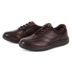 World March(ﾜｰﾙﾄﾞﾏｰﾁ) |大きいサイズ【28cm 29cm 30cm】World March ワールドマーチ メンズ 防水ウォーキングシューズ WM3118 ダークブラウン