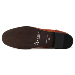 ARGIS(ｱﾙｼﾞｽ) |ARGIS(アルジス) メンズ キャップトゥ オックスフォードシューズ 91102 ブラウン