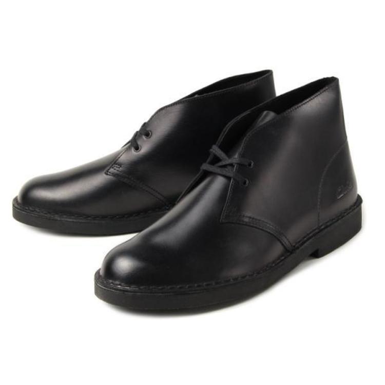 Clarks（クラークス） DESERT BOOT 2(デザートブーツ 2) 26161237 ブラックレザー