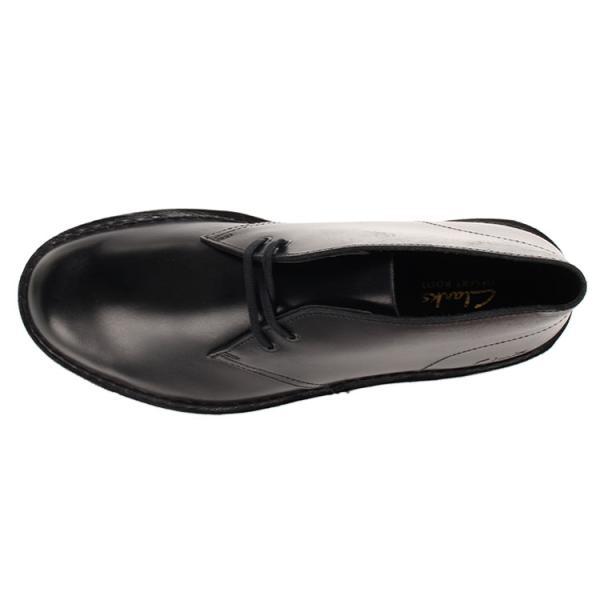 ブーツ クラークス Clarks デザートブーツ2 ブラック スエード