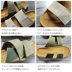 Clarks(ｸﾗｰｸｽ) |Clarks クラークス PILTON STRAP ピルトンストラップ 26165685 26165836