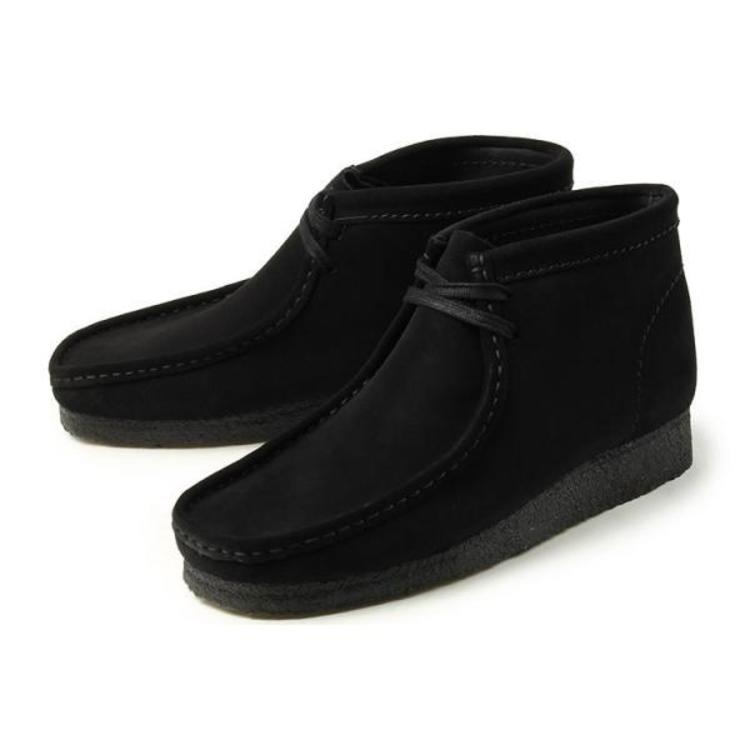 Clarks(クラークス) WALLABEE BOOT(ワラビーブーツ) 26155517 ブラック