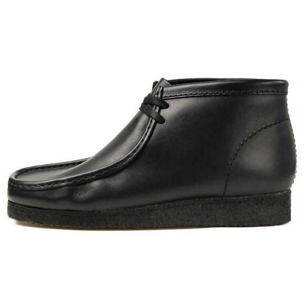 Clarks(クラークス) WALLABEE BOOT(ワラビーブーツ) 26155512 ブラック