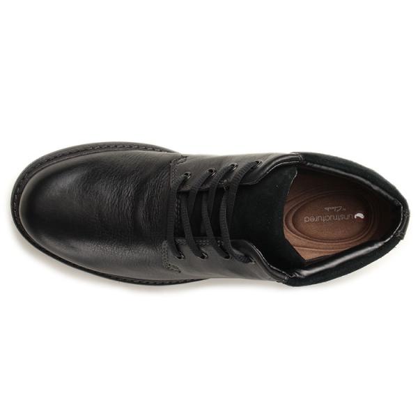Clarks unstructured 握り締めた ゴアテックス レザーシューズ