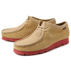 Clarks(ｸﾗｰｸｽ) |大きいサイズ【28cm 28.5cm 29cm】Clarks（クラークス） WALLABEE GTX(ワラビー ゴアテックス) 26162413 メープル