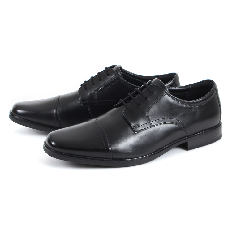 Clarks(ｸﾗｰｸｽ) |Clarks クラークス HOWARD CAP ホワードキャップ 26162012 ブラックレザー