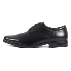 Clarks(ｸﾗｰｸｽ) |Clarks クラークス HOWARD CAP ホワードキャップ 26162012 ブラックレザー