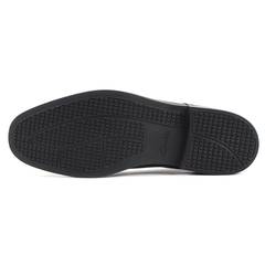 Clarks(ｸﾗｰｸｽ) |Clarks クラークス HOWARD CAP ホワードキャップ 26162012 ブラックレザー