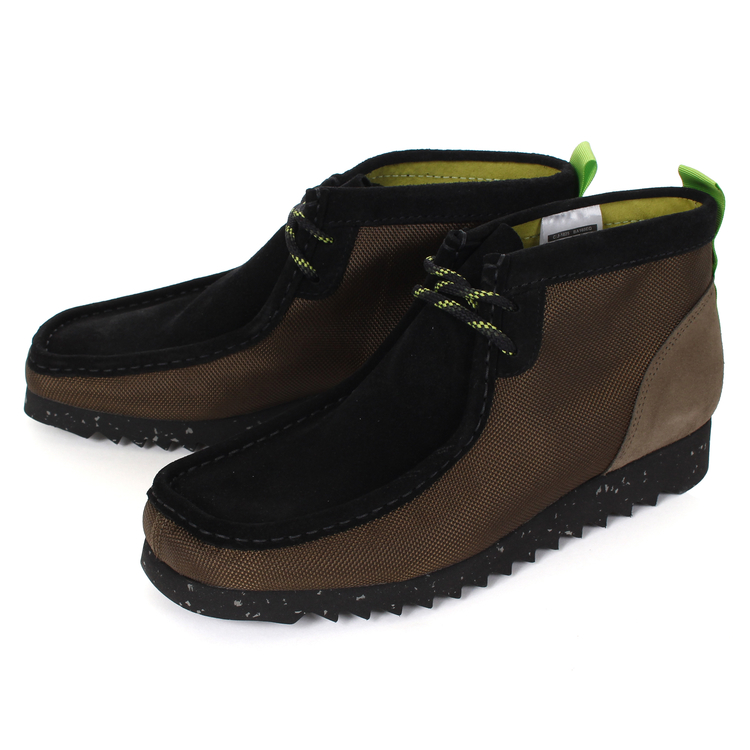 Clarks(ｸﾗｰｸｽ) |Clarks クラークス WALLABEE FTRE ワラビー フューチャー 26163438 グリーンコンビ
